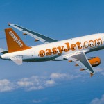 Easyjet in flight