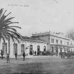 Cannes railway station 19th century
