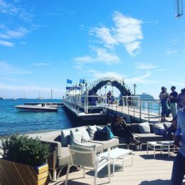 Jetty on Croisette during Cannes Lions