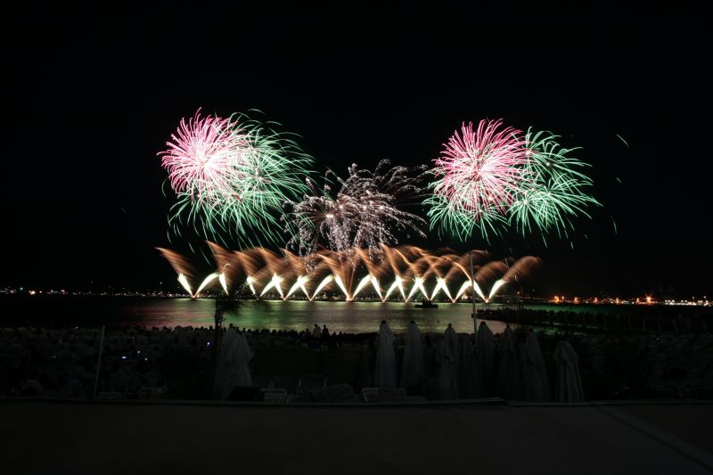 2011 fireworks festival in Cannes