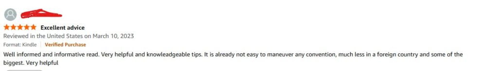 Customer review of the Cannes Starter Guide